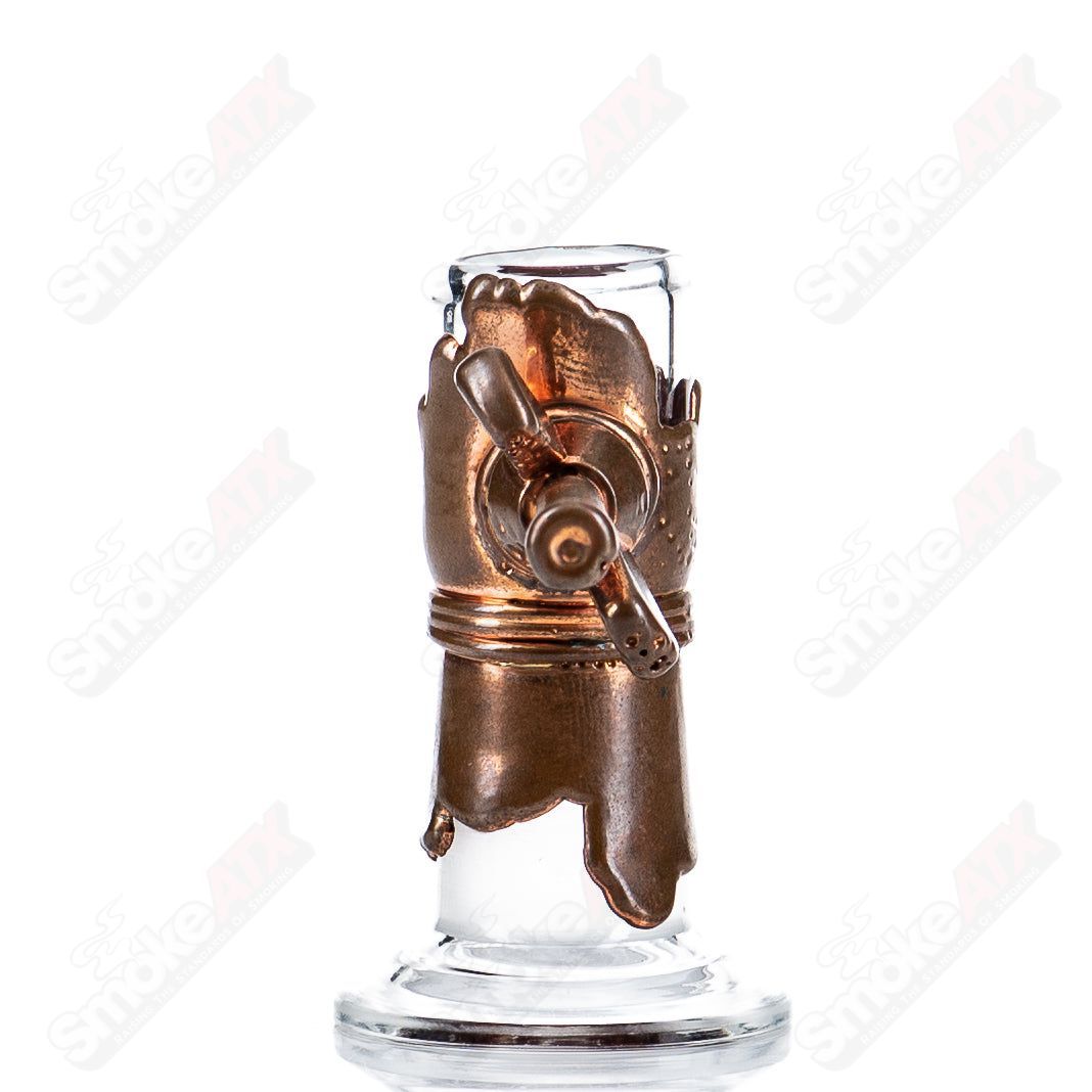 14mm plain electroformed dome by Snic Glass, a heady glass accessory featuring intricate electroformed detailing.