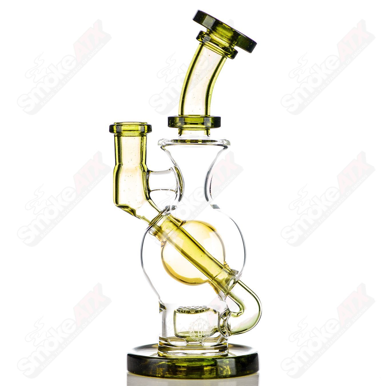 1 Color Ball Rig Fat Boy Glass - Smoke ATX