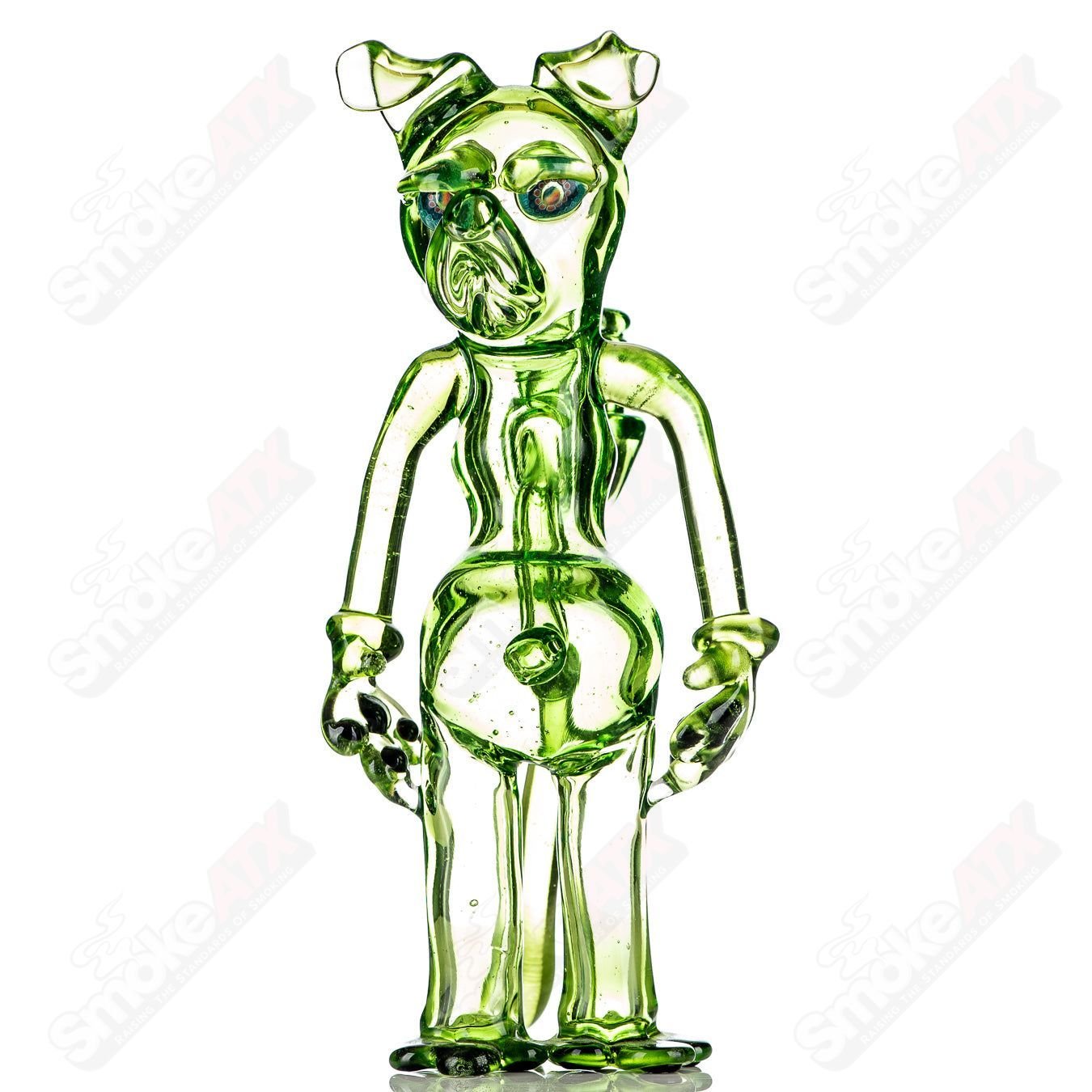 1 Dog Rig Full Size Standing T - Tree Glass - Smoke ATX