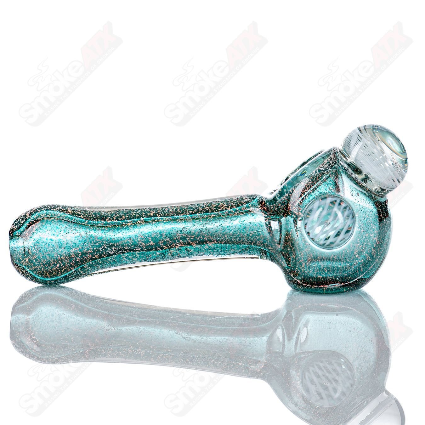1 Medium Dichro Spoon (Over Lake) by SPG - Smoke ATX