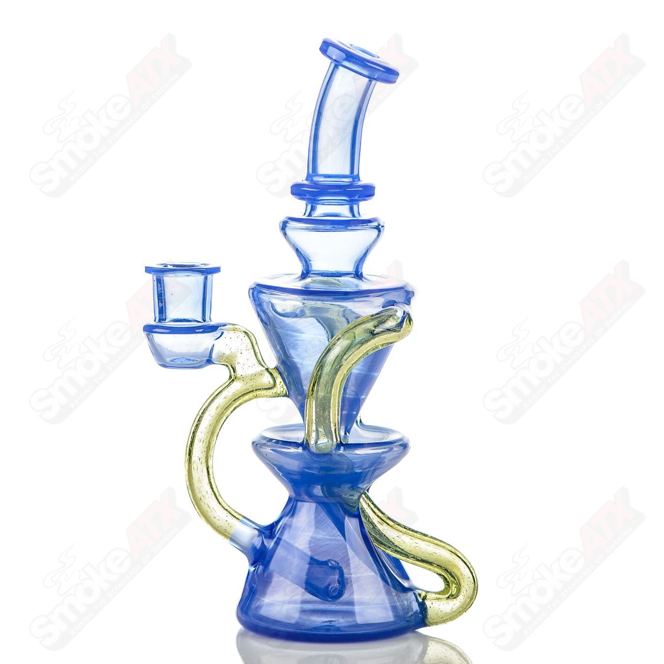 1 Mini Two & Through CFL Recycler by Captn Chronic - Smoke ATX