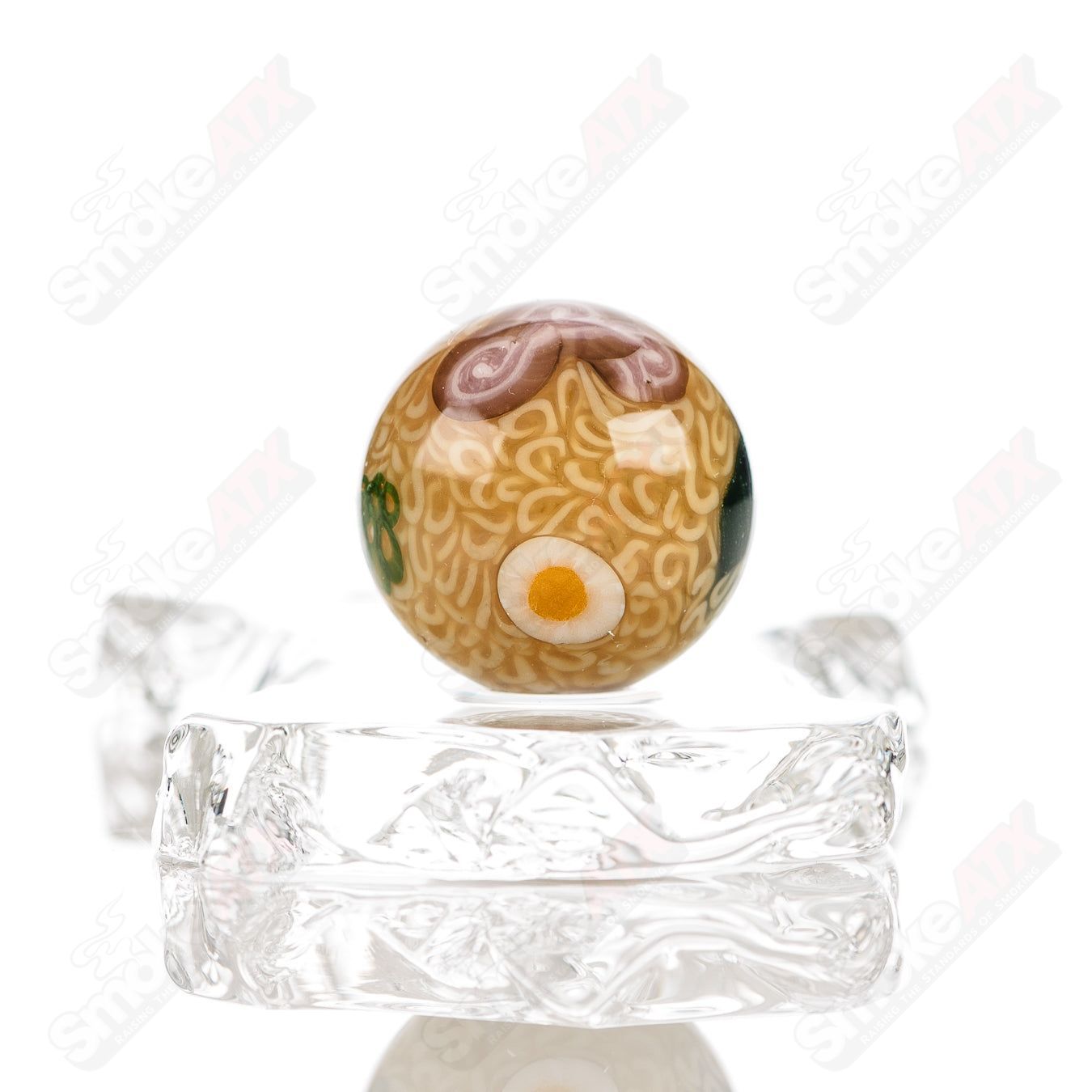 1 Ramen Marble Cap Set Dojo Glass - Smoke ATX