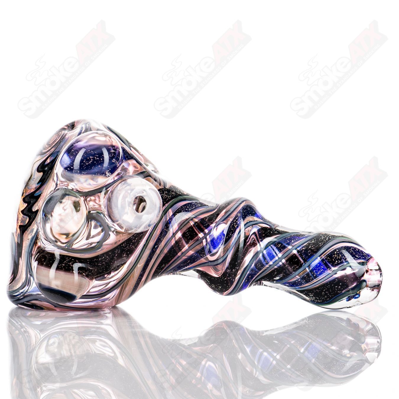 10 ISO Dichroic UV Spoon by Molten - Smoke ATX