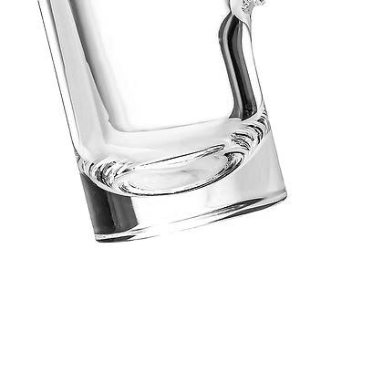 Bear Quartz 10/90M High Bridge Banger made of glass, designed for use with quartz rigs, featuring a sleek high-bridge design.