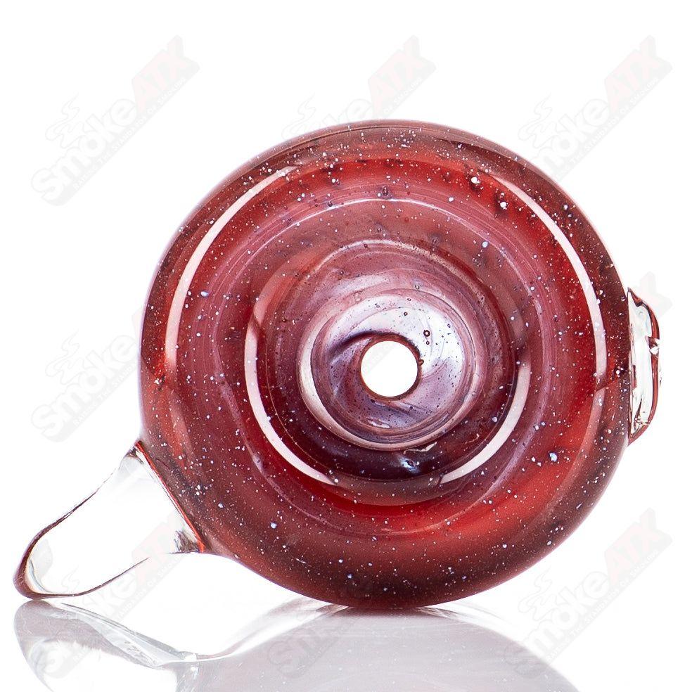 Glass by Nobody 14mm slide glass bowl for smoking, featuring clear glass with a simple design and smooth finish.