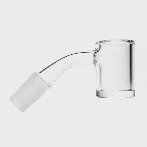 Clear glass Bear Quartz 14/45 25mm banger for dabbing, featuring a durable quartz design and precise fit for optimal vaporization.