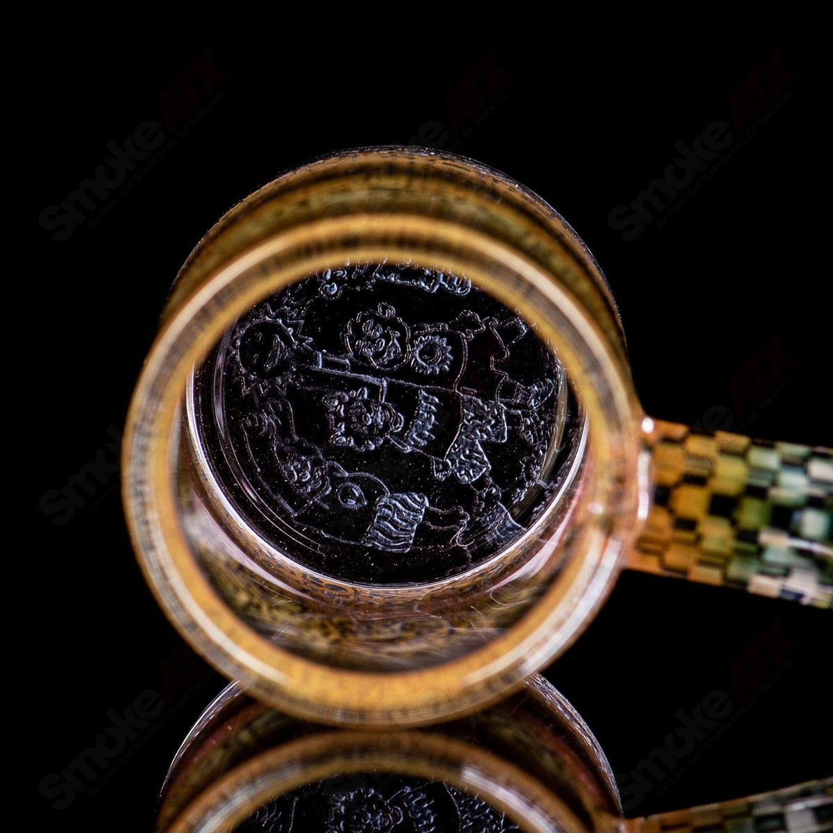 Heady glass 14/90 Binary Banger by Trevy Metal x Quave x Mothership Glass quartz dab nail for vaporization.