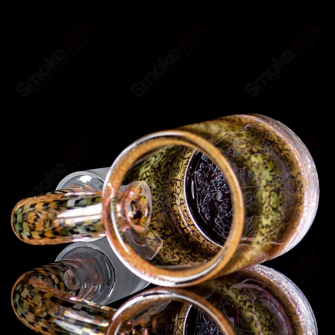 Heady glass quartz binary banger from the 14/90 Binary Banger Collab by Trevy Metal, Quave, and Mothership Glass.