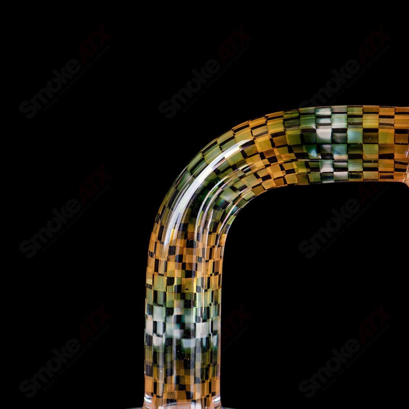 14/90 Binary Banger Collab by Trevy Metal x Quave x Mothership Glass - Smoke ATX