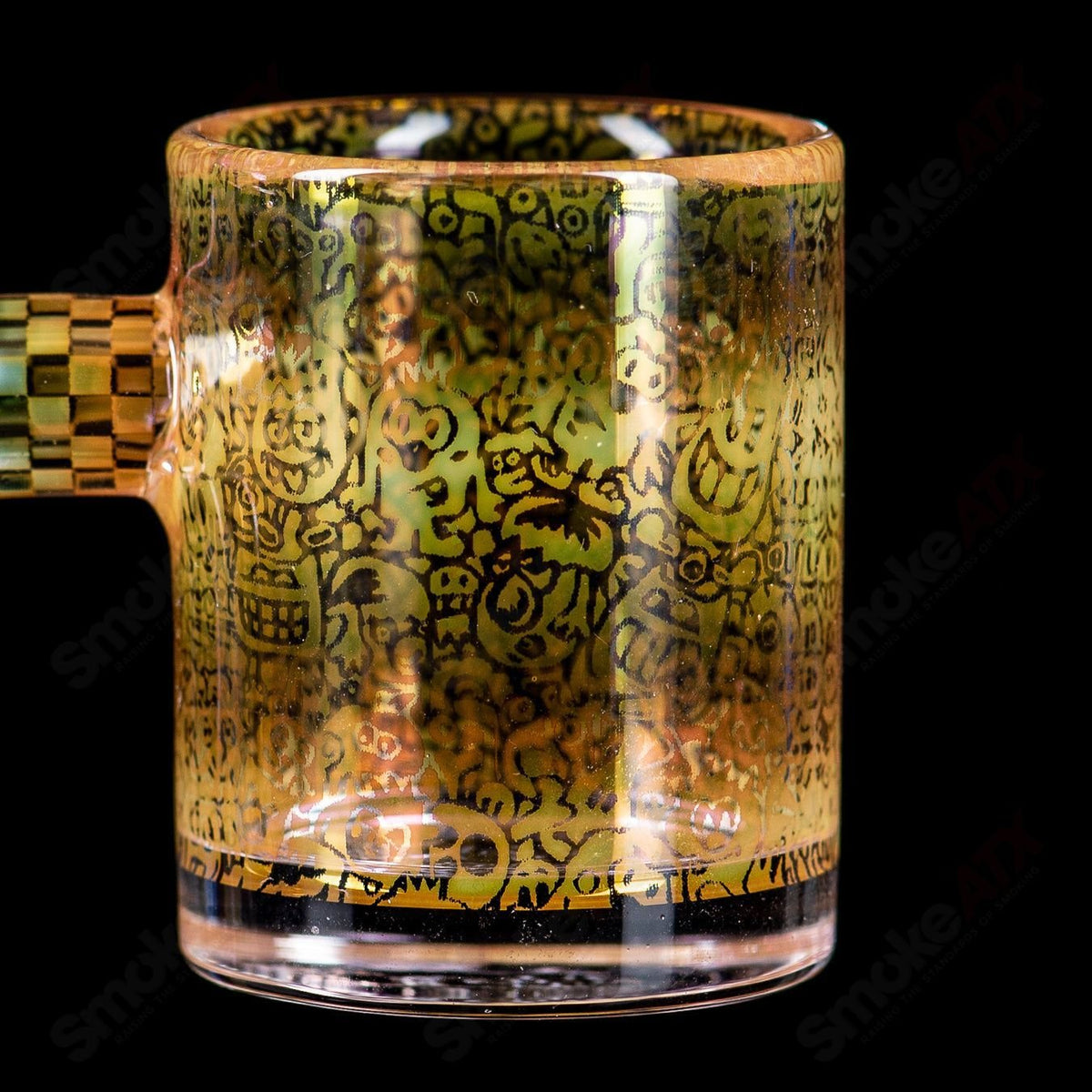 Heady glass quartz binary banger from Quave Club Bangers, part of Trevy Metal x Quave x Mothership Glass collaboration.