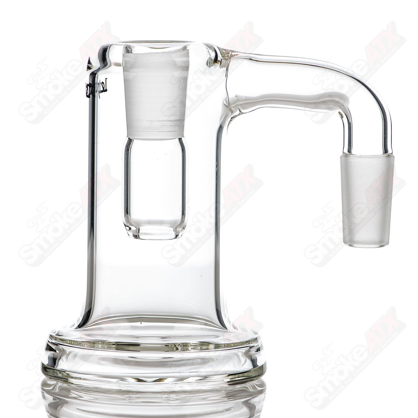 Leisure Glass 14/90 Dry Catcher classic logo leisure glass with clear design and dry catcher feature for beverage enjoyment.