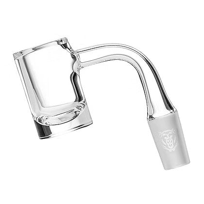 HighBrid Bear Quartz glass banger for dabbing, featuring a 14/90mm size and durable quartz construction.