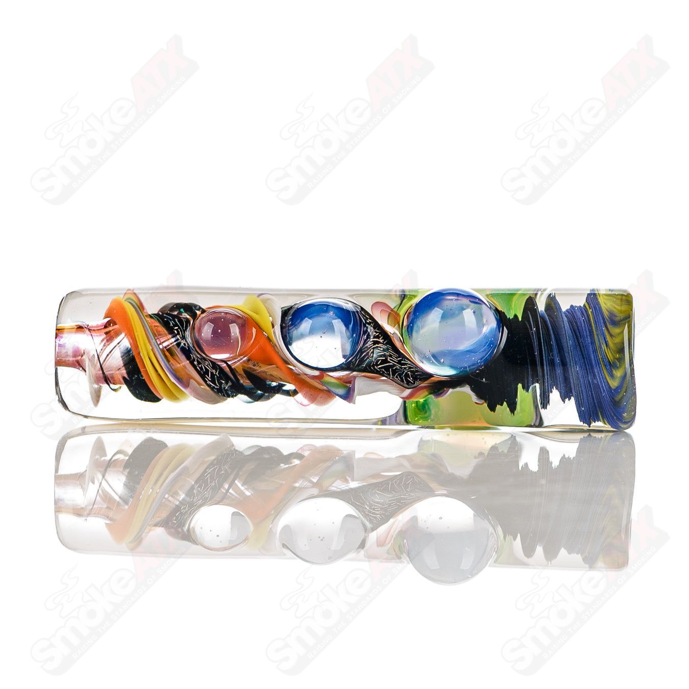 16 Color Worked IO Chillum Jeremy from Oregon - Smoke ATX