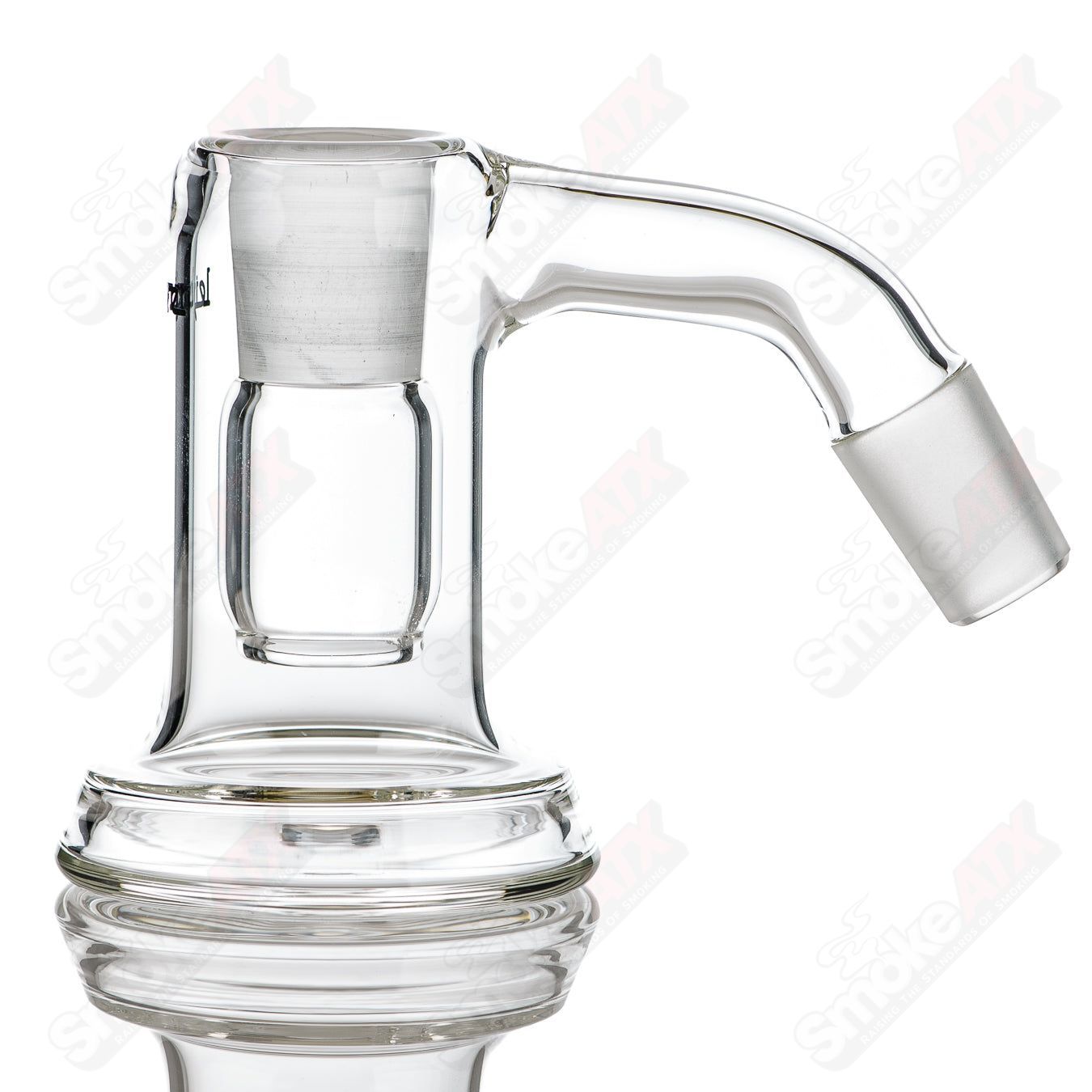 Leisure Glass 18/45 Drycatcher classic logo leisure glass, clear drinking glass with Drycatcher design and logo visible.