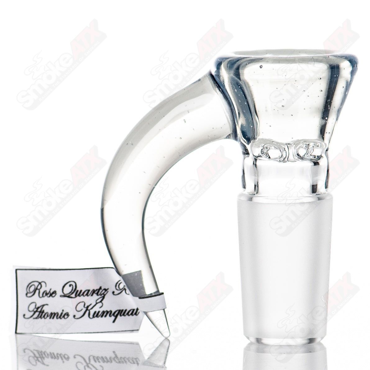 18mm Full Accent Slide (Rose Quartz x Atomic Kumquat) Sovereignty - Smoke ATX