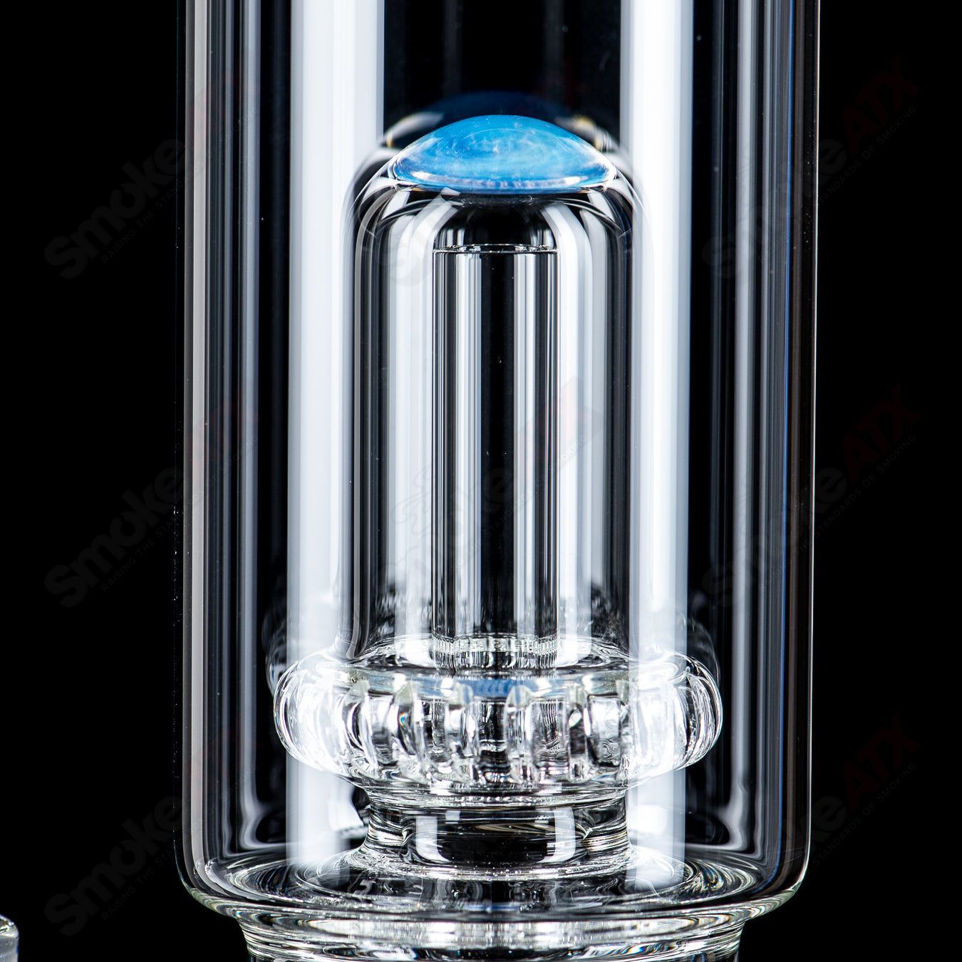 18mm Full Size Circ to Circ w/ Color Cap (CFL) by Toro Glass - Smoke ATX
