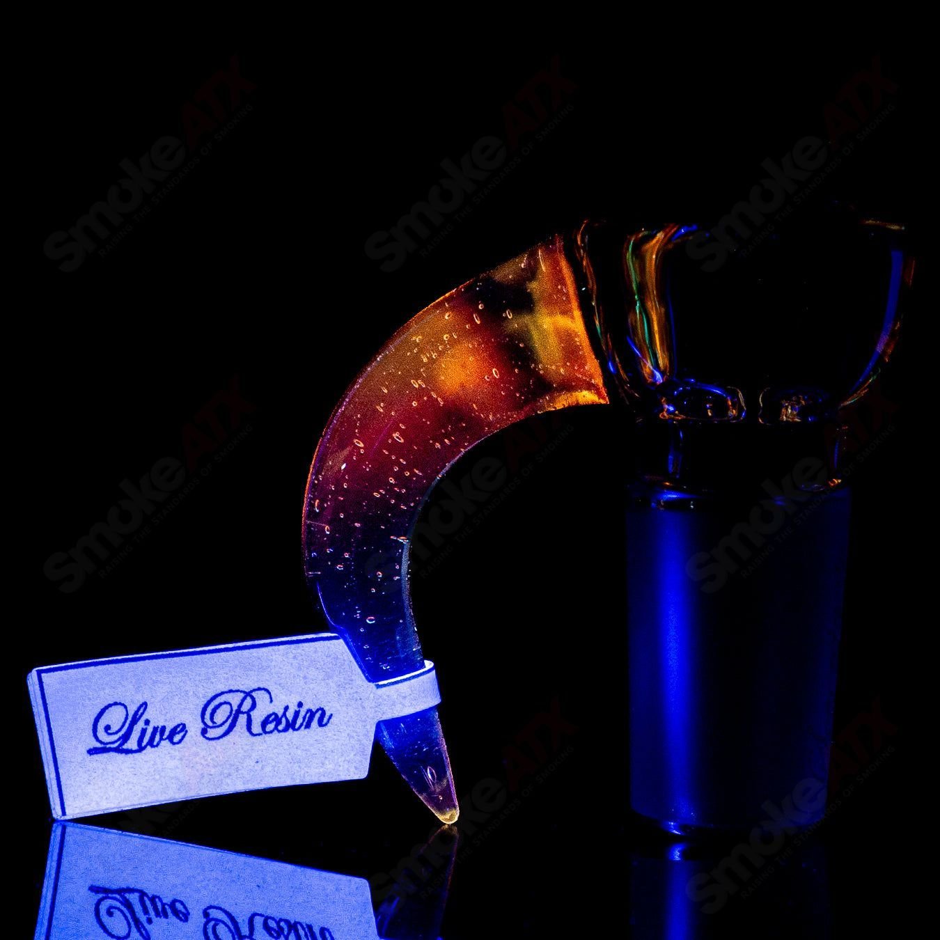 18mm Partial Accent Slide (Live Resin) Sovereignty - Smoke ATX