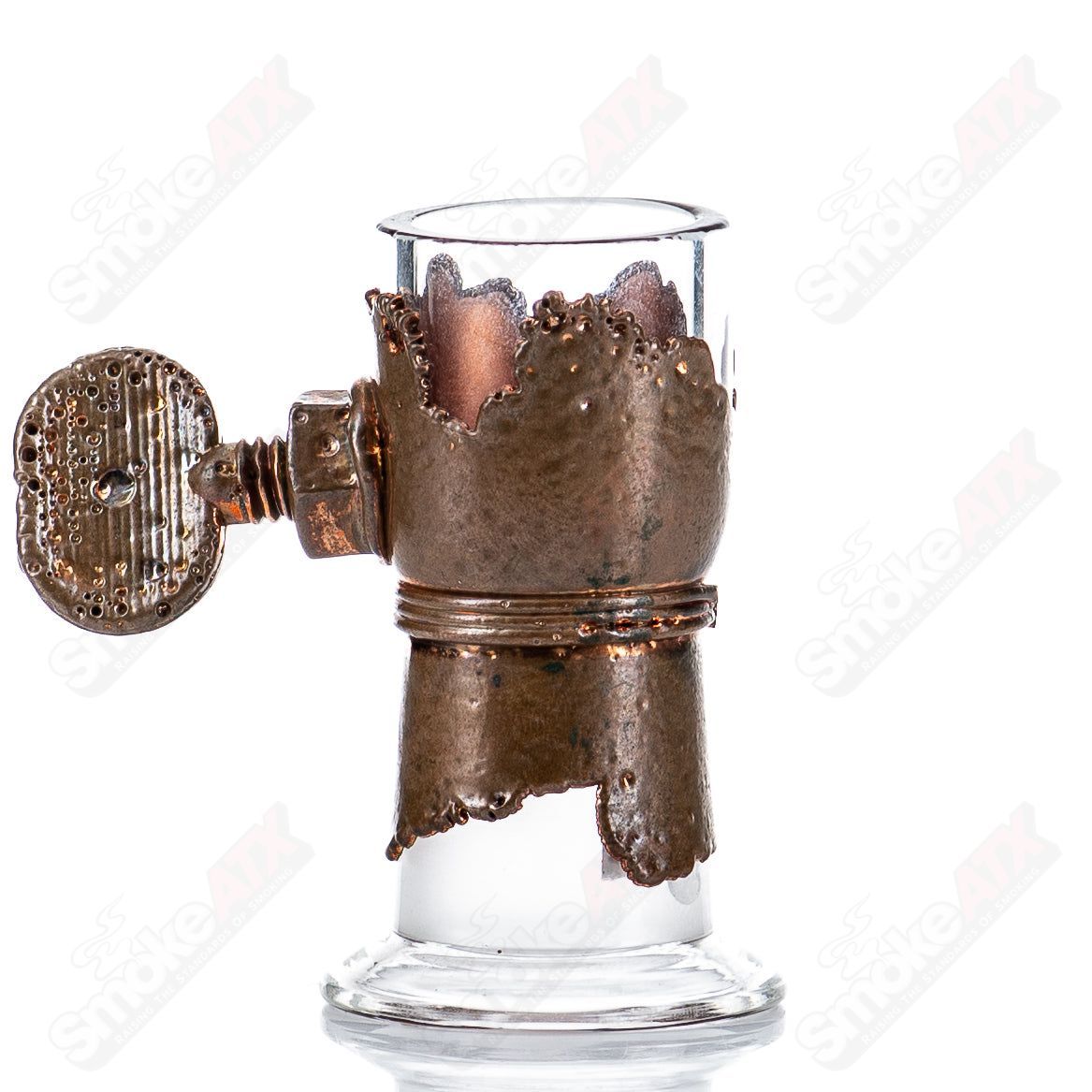 19mm plain electroformed dome by Snic Glass, heady glass accessory with intricate electroformed details, designed for premium glassware.