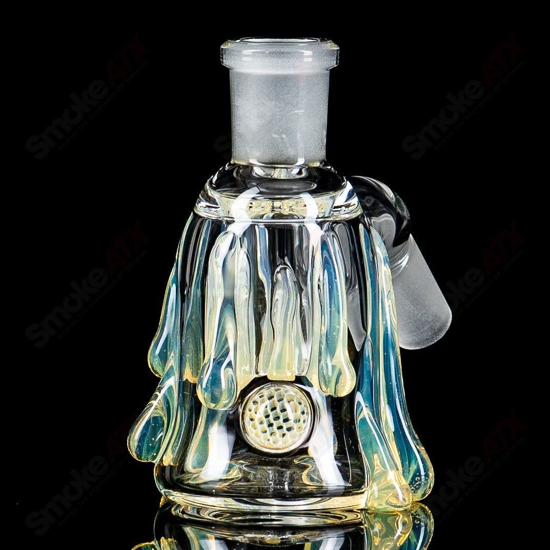 2 14mm 45° Dripping Honey w/Honeycomb Millie Dry Catcher Joe P - Smoke ATX
