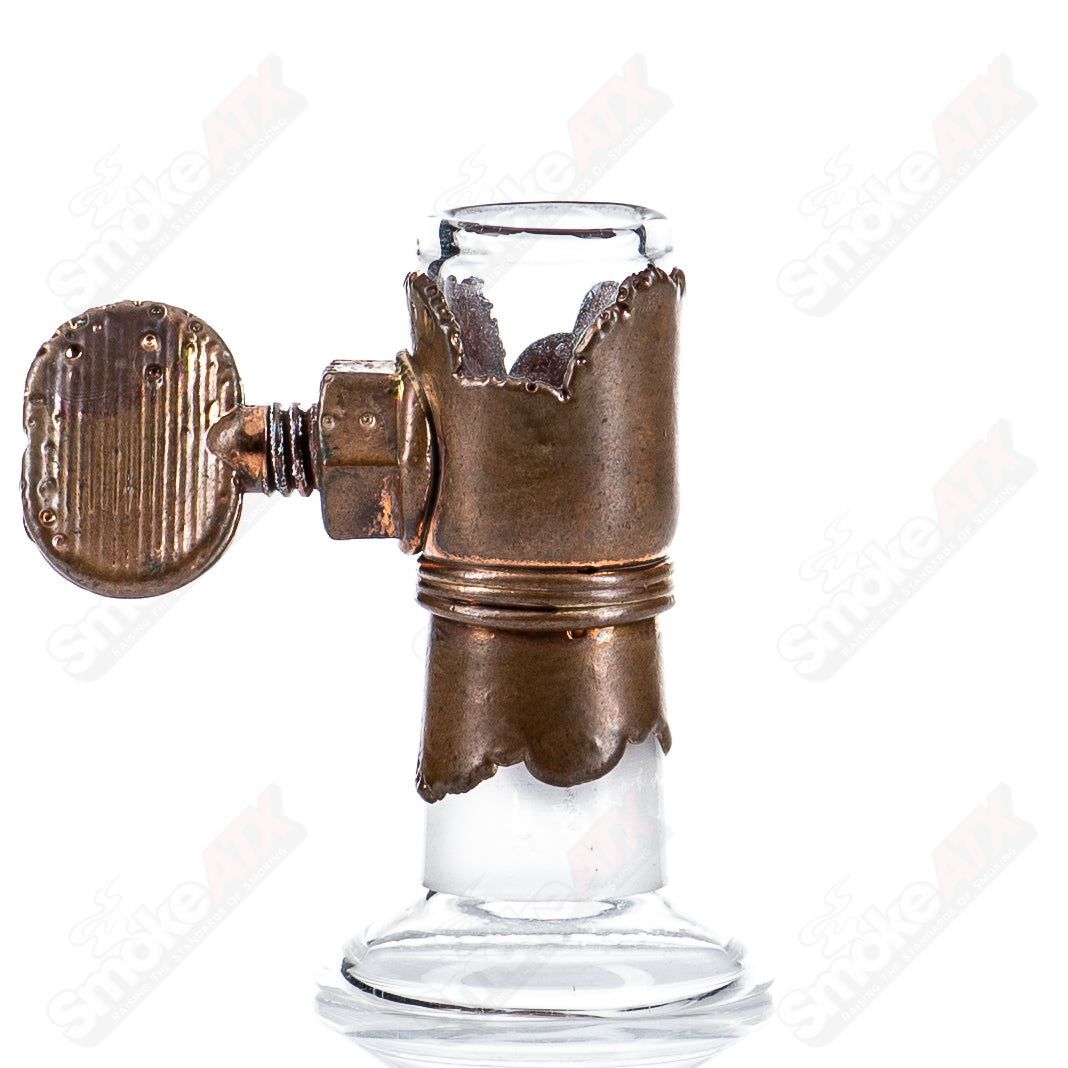 Snic Glass Heady Glass 14mm plain electroformed dome for vaporizer or dab rig, showcasing a smooth, rounded glass dome.