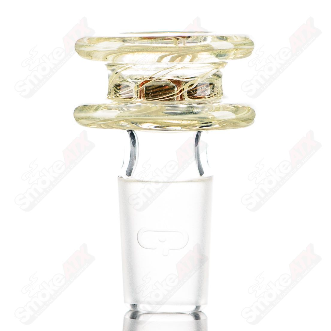 2 19mm UV Color Elements Multi Hole Bowl Mobius - Smoke ATX