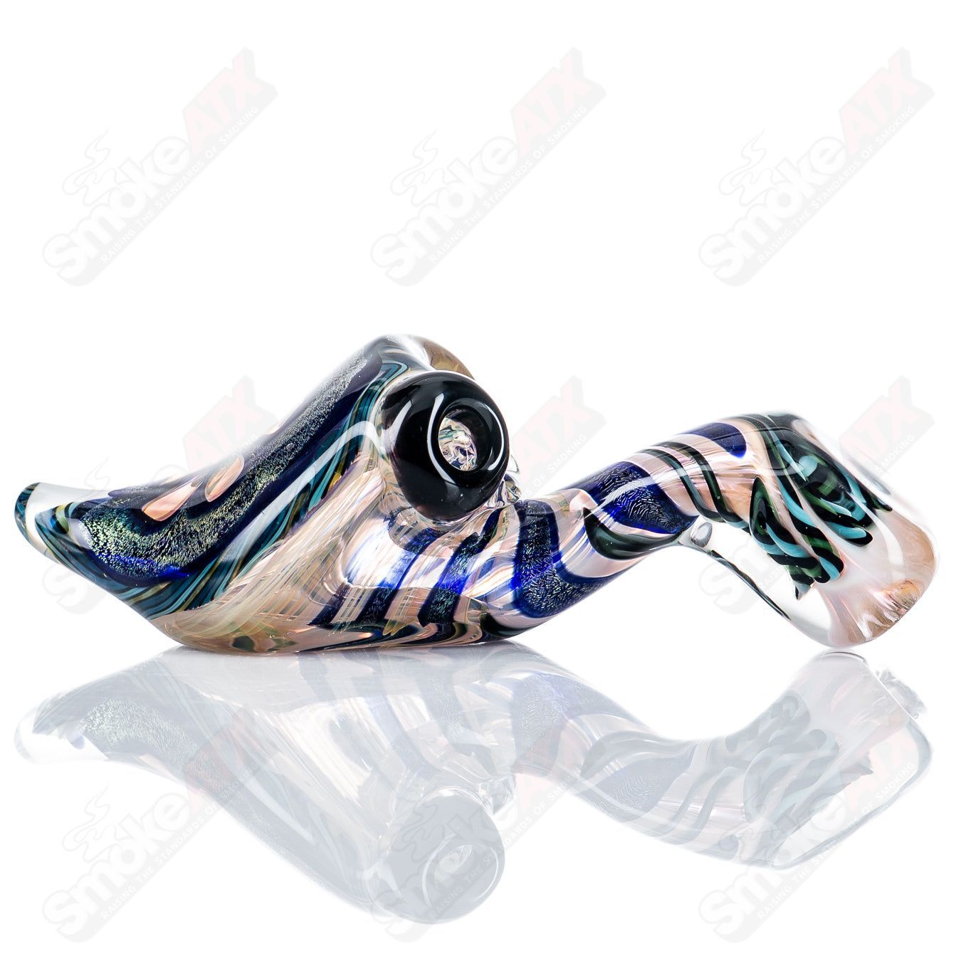 2 Dichro Flower Sherlock Talent Glass - Smoke ATX