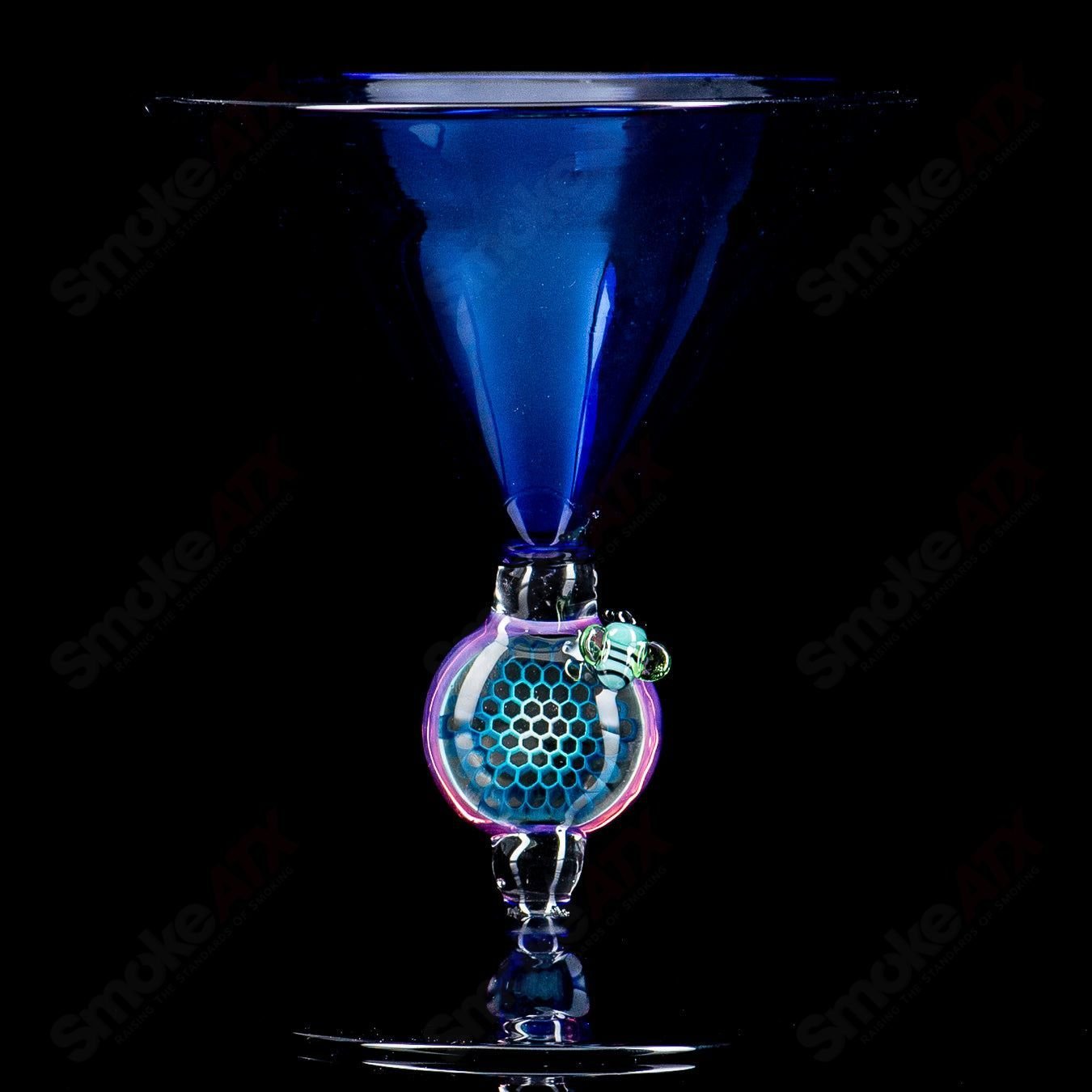 Heady Glass Joe P Martini Honey Glass cup with a smooth, rounded shape and clear design for enjoying cocktails.