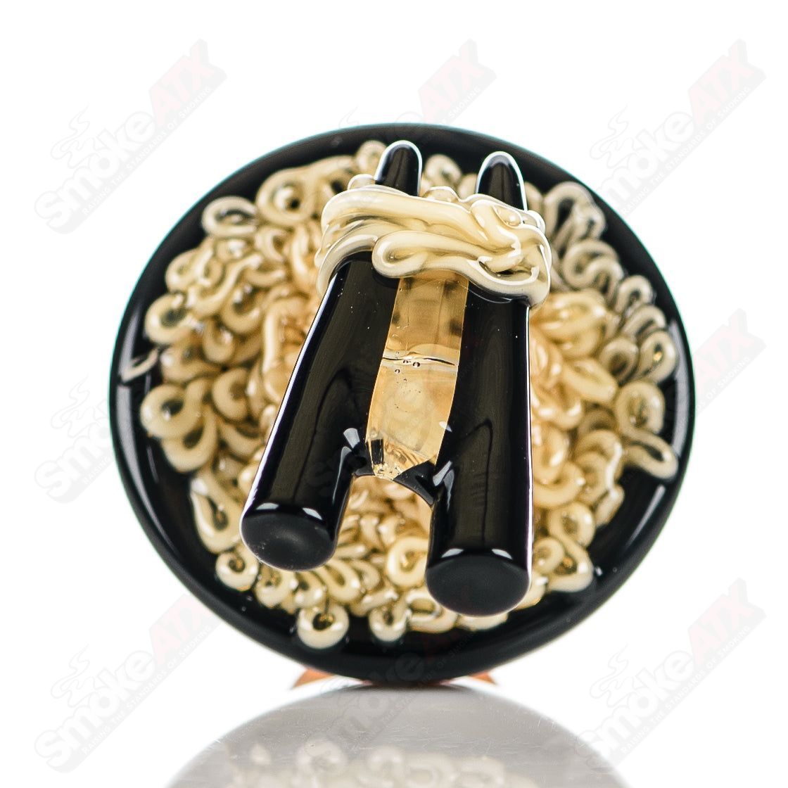 2 Noodle Slurper Set Dojo Glass - Smoke ATX