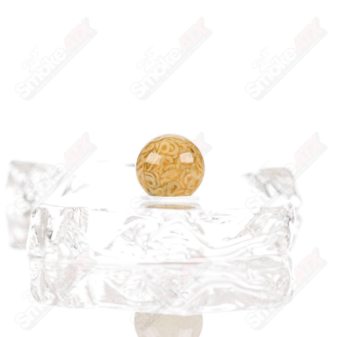 2 Ramen Marble Cap Set Dojo Glass - Smoke ATX