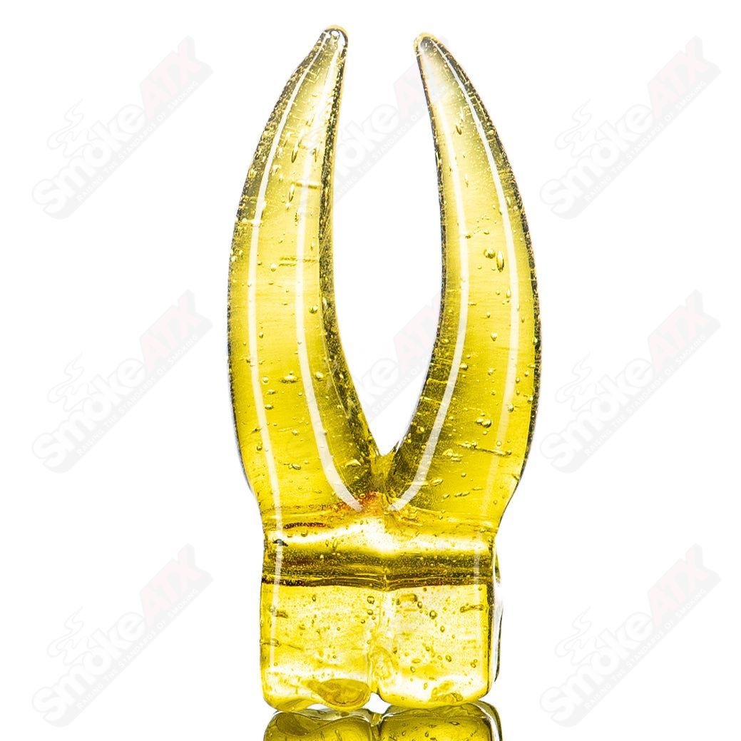 2 Teeth Pendant Grime Glass - Smoke ATX
