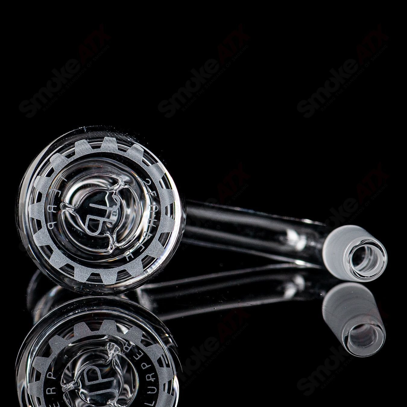 20mm 10/90 Flame Polished Terp Slurper XL by Toro Glass - Smoke ATX