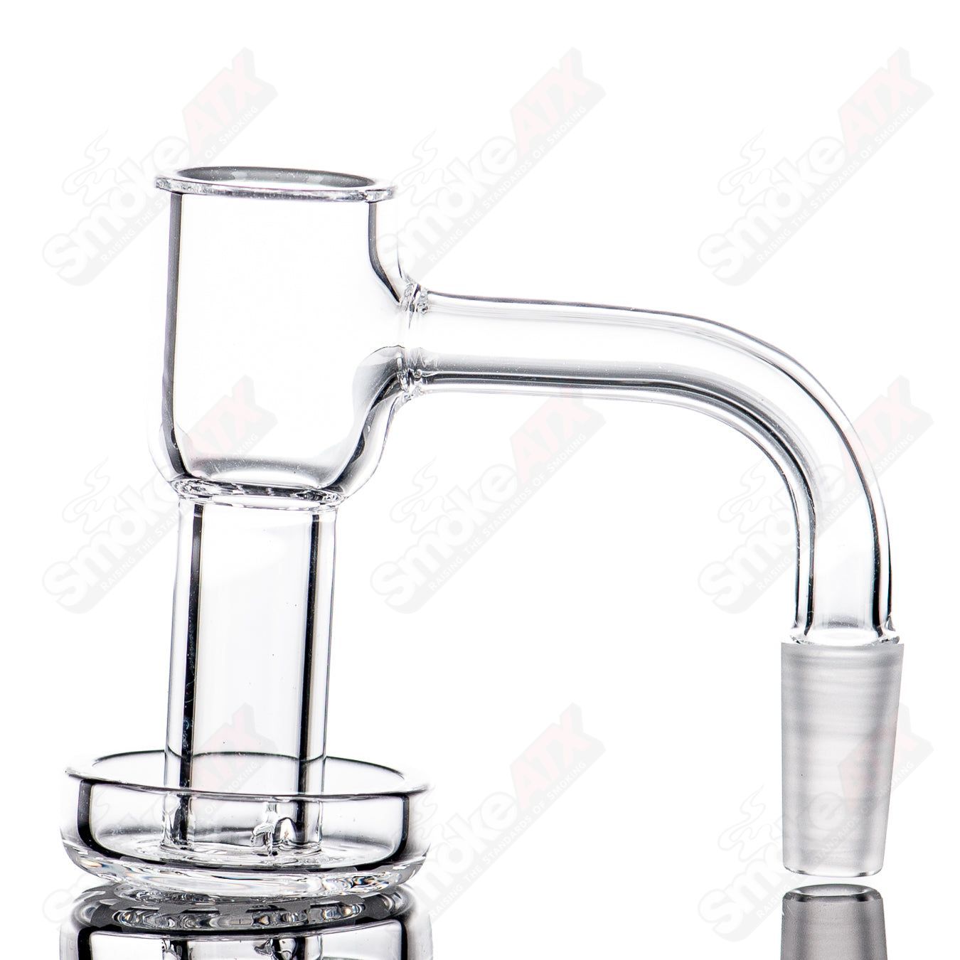 20mm 10/90 Flame Polished Terp Slurper XL by Toro Glass - Smoke ATX