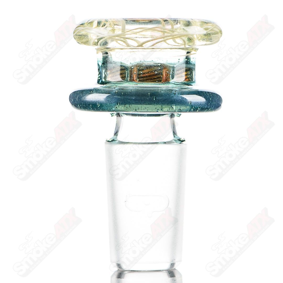 3 19mm UV Color Elements Multi Hole Bowl Mobius - Smoke ATX