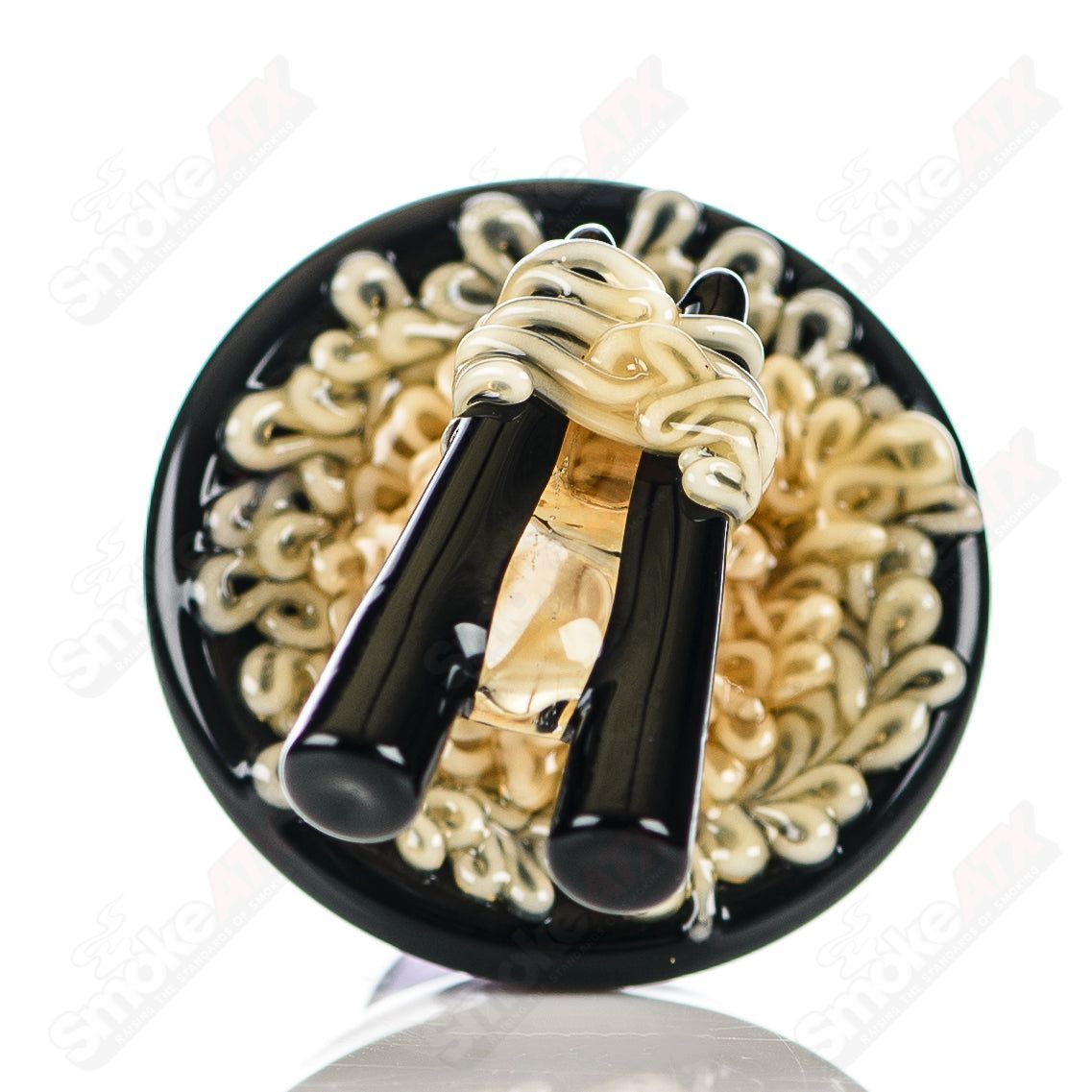 3 Noodle Slurper Set Dojo Glass - Smoke ATX