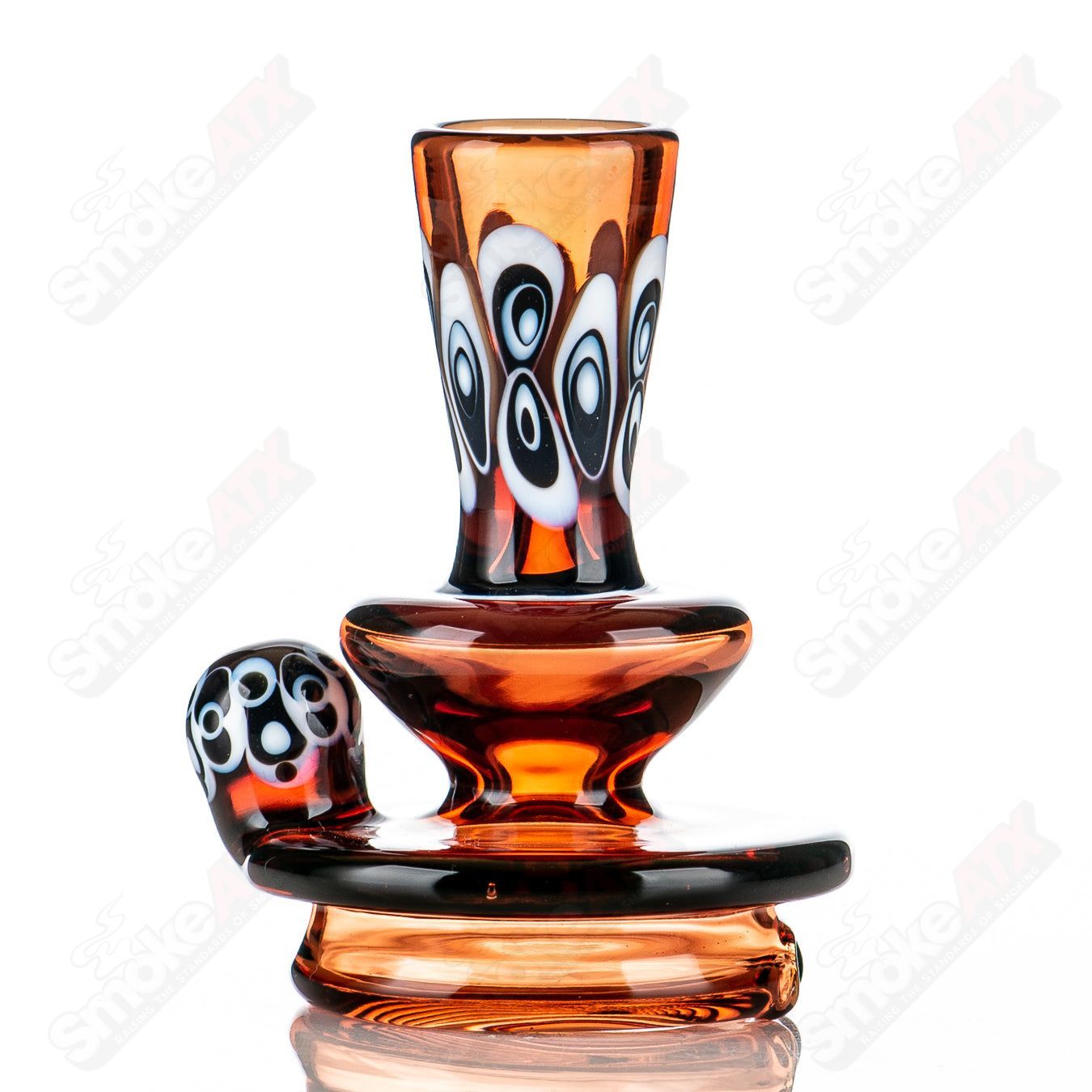 3 UV Dot - Stack Dry Puffco Top Indo X Geoff Made - Smoke ATX