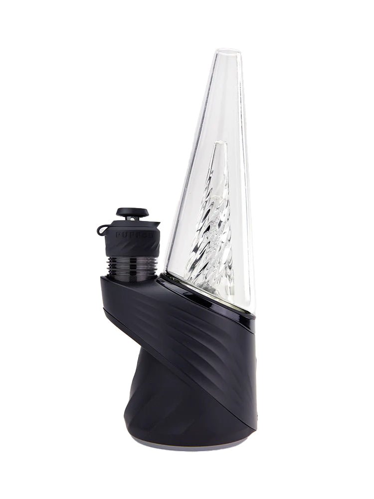 Limited edition black Chamber Peak Pro vaporizer by Puffco, showcasing sleek design and high-quality vaporizer accessories.