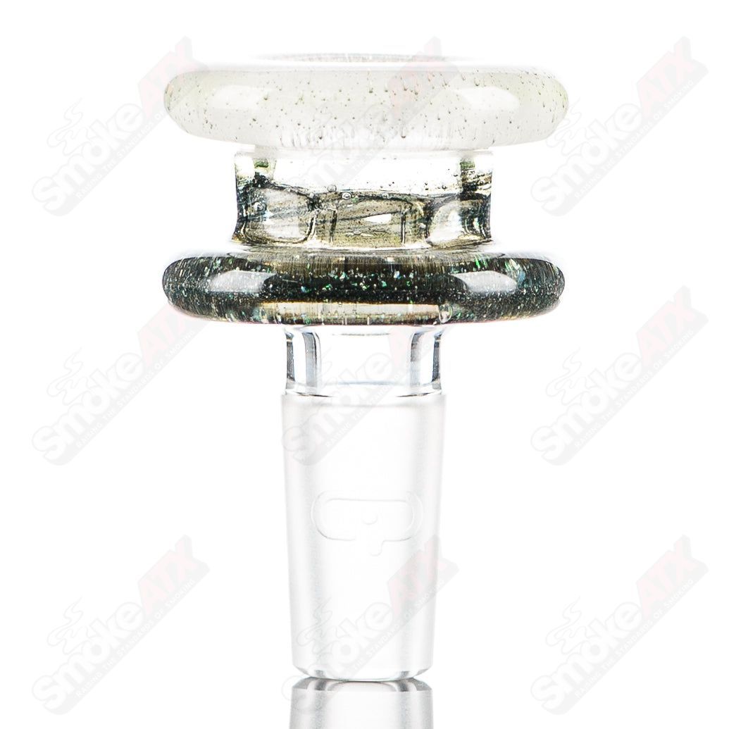 4 14mm UV Color Elements Multi Hole Bowl Mobius - Smoke ATX