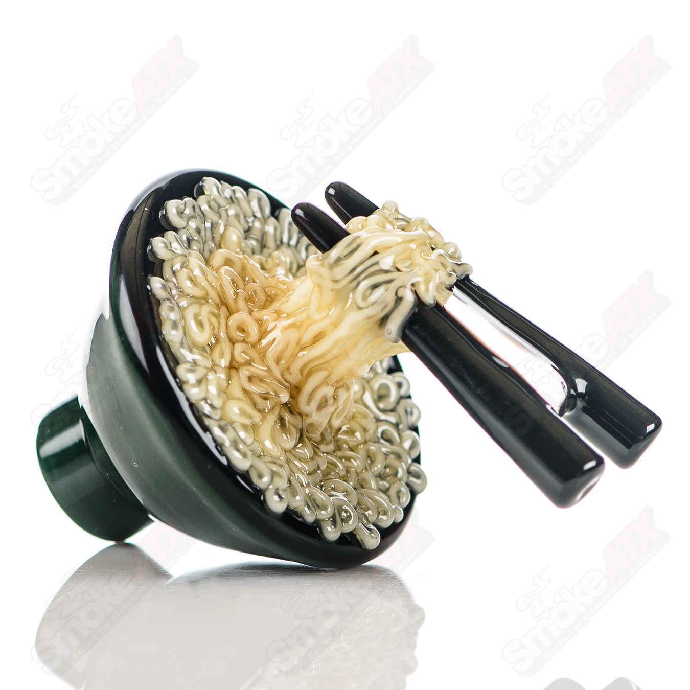 4 Noodle Slurper Set Dojo Glass - Smoke ATX