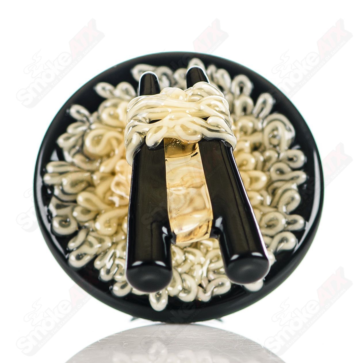 4 Noodle Slurper Set Dojo Glass - Smoke ATX