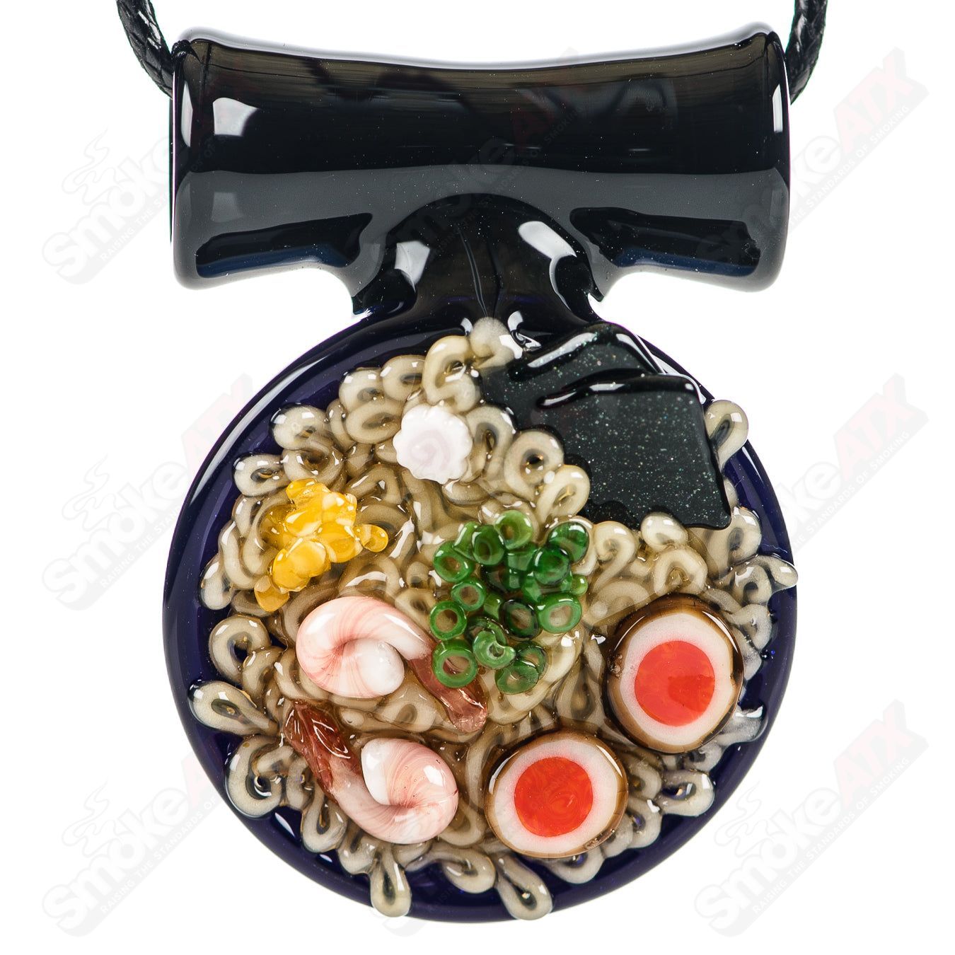 4 Ramen Pendant Dojo Glass - Smoke ATX
