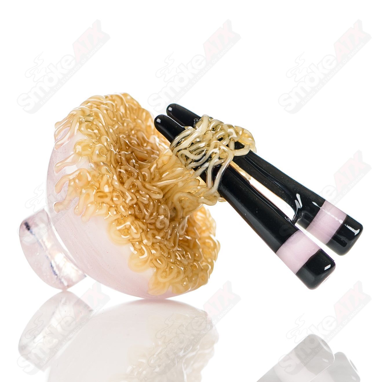 5 Noodle Slurper Set Dojo Glass - Smoke ATX