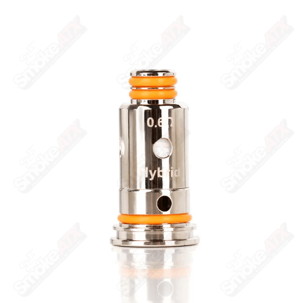 Set of five Geek Vape 0.6ohm G replacement coils for e-cigarettes, designed for optimal vapor and flavor.