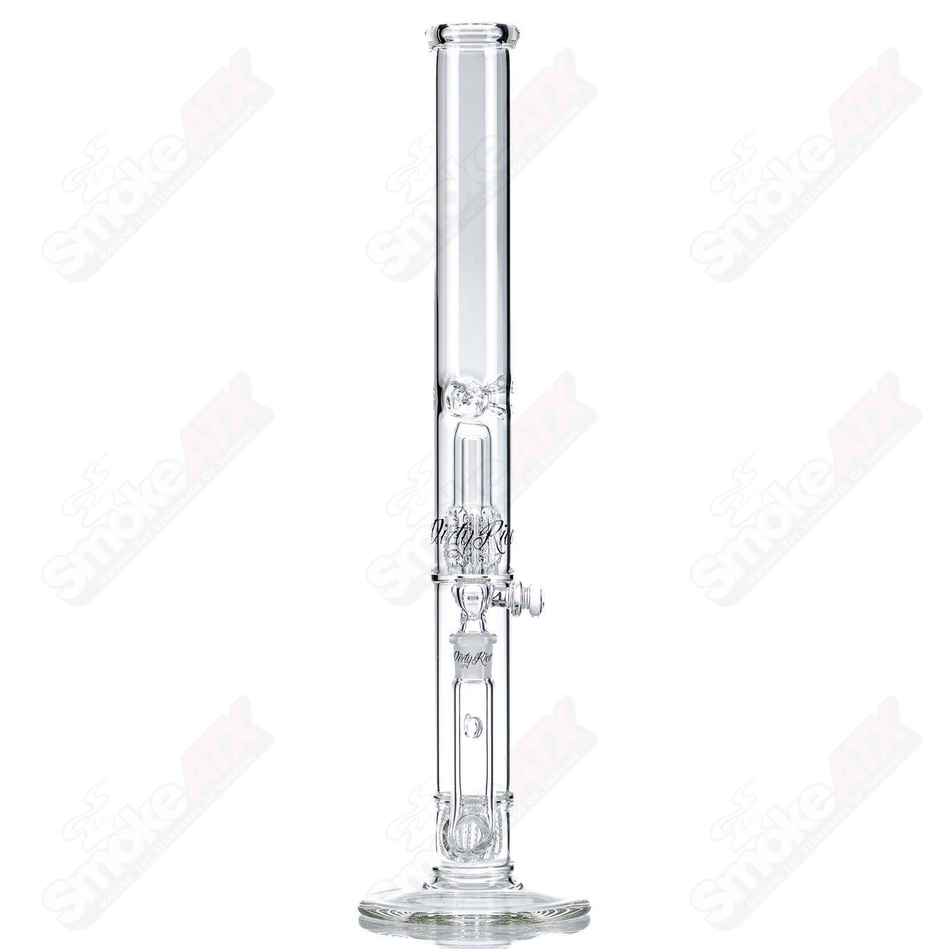 50mm Straight w/ Double Apocoline Perc Dirty Rico - Smoke ATX