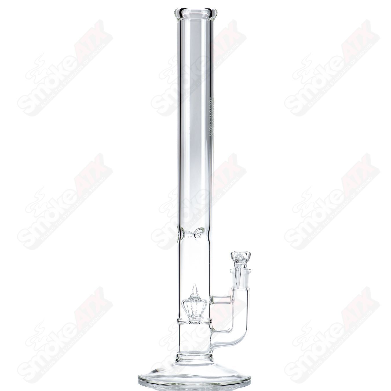 Clear 50x5 Imperial Sovereignty straight glass tubes by Sovereignty Glass, showcasing their precise cylindrical design.