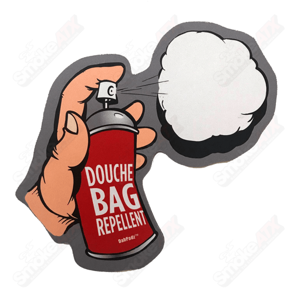 5in Douche Bag Repellent Fabric Dab Padz - Smoke ATX