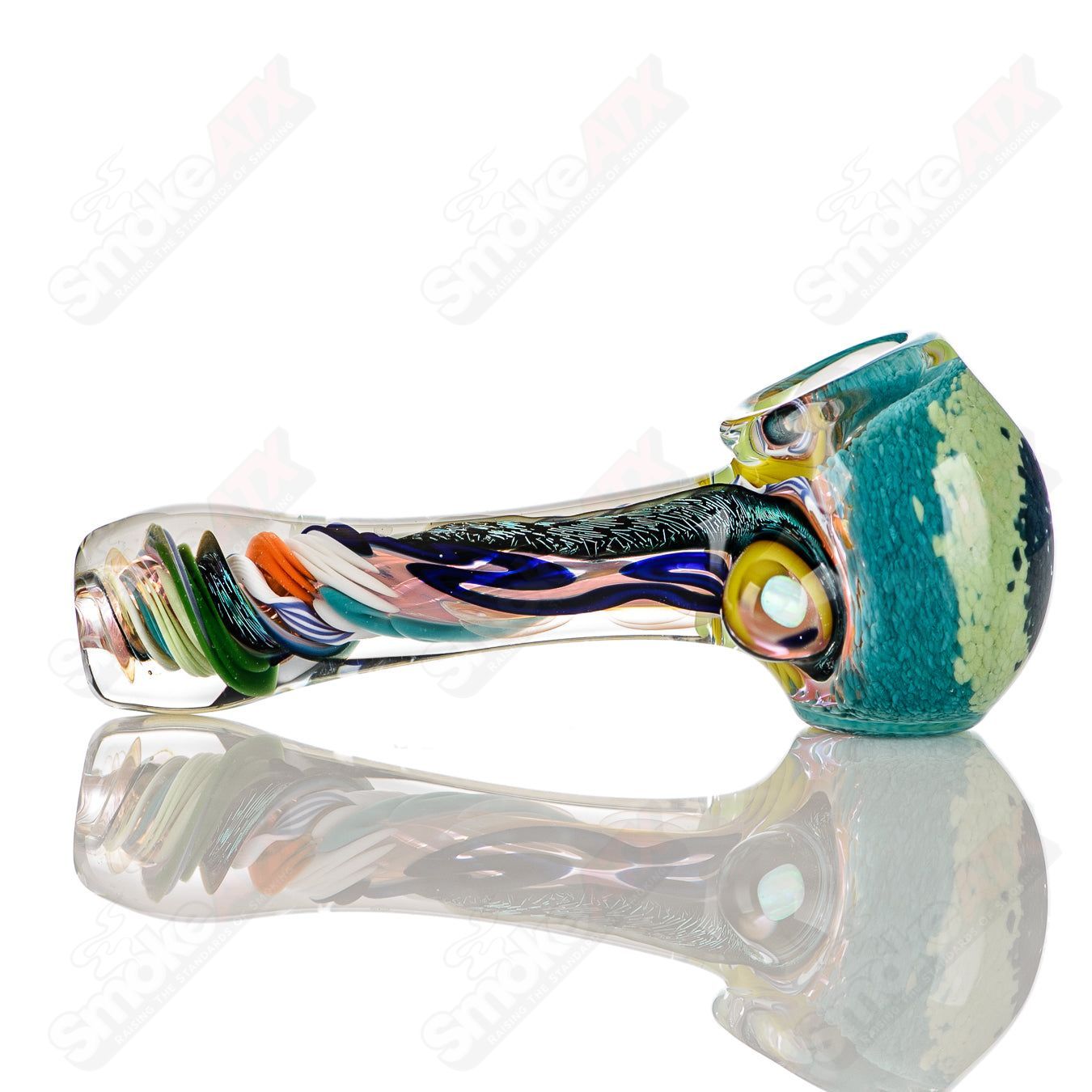 6 Color Worked IO Spoon Jeremy from Oregon - Smoke ATX