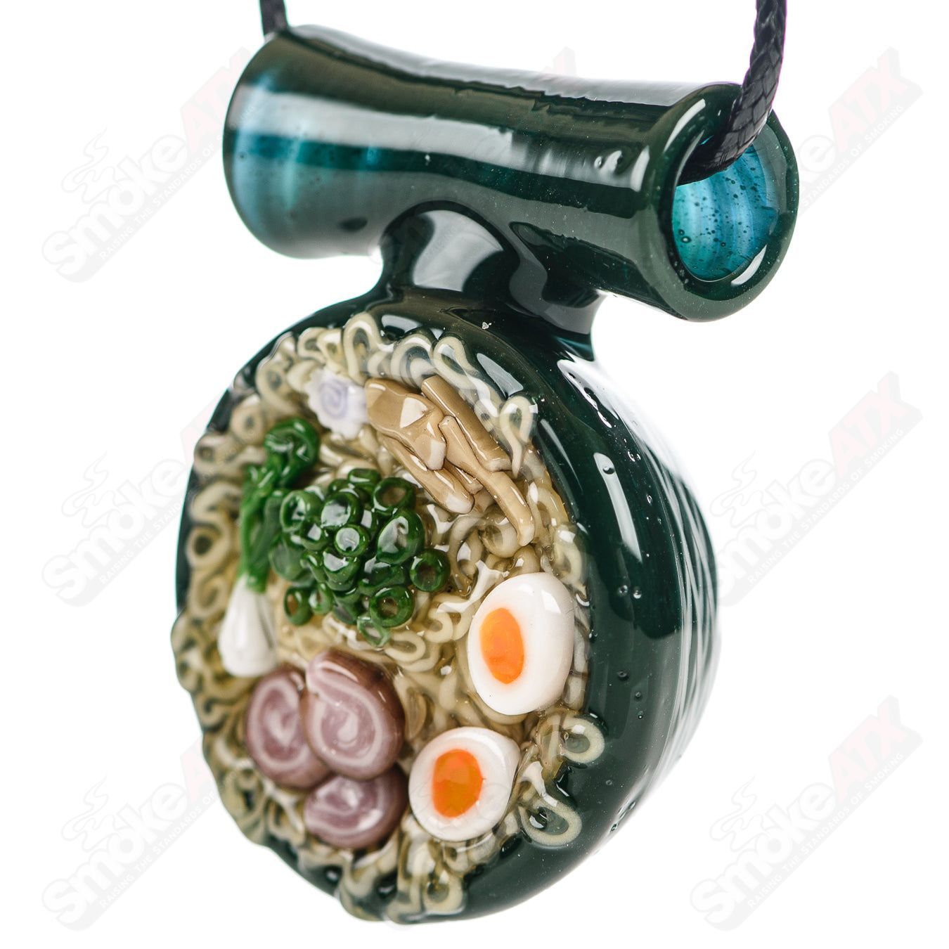 6 Ramen Pendant Dojo Glass - Smoke ATX