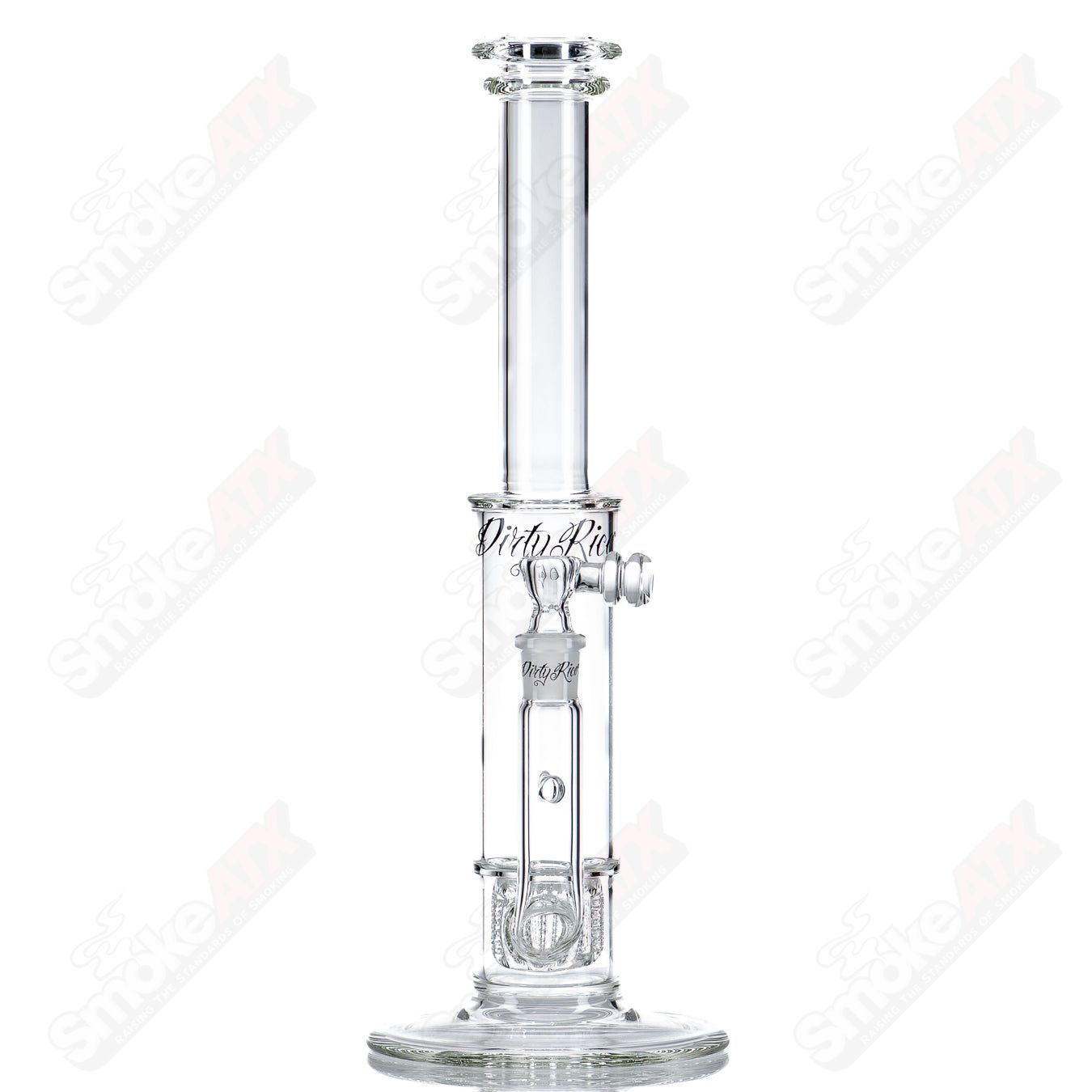 60mm Straight w/ Apocoline Perc Dirty Rico - Smoke ATX