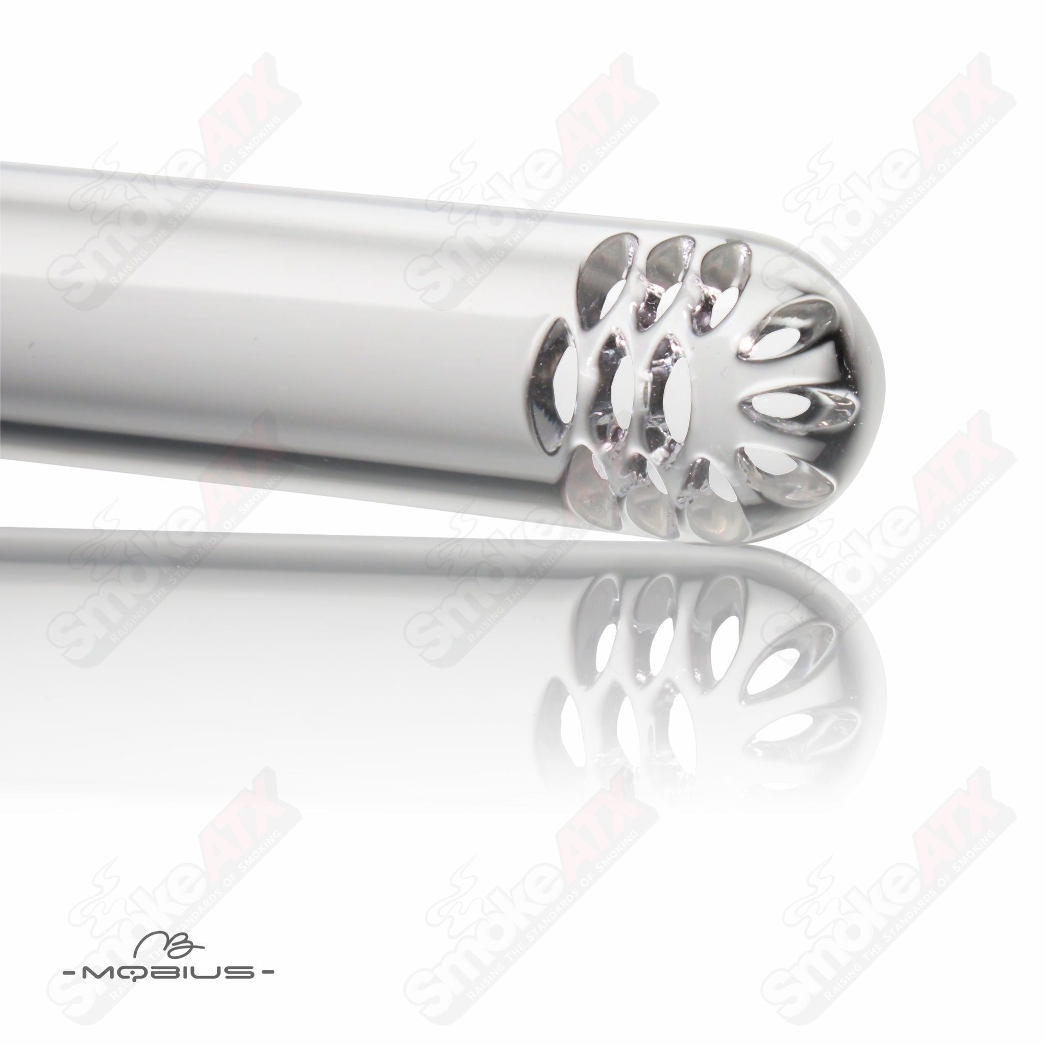 6.5in Mobius 19/14 Asst Feather Downstem - Smoke ATX