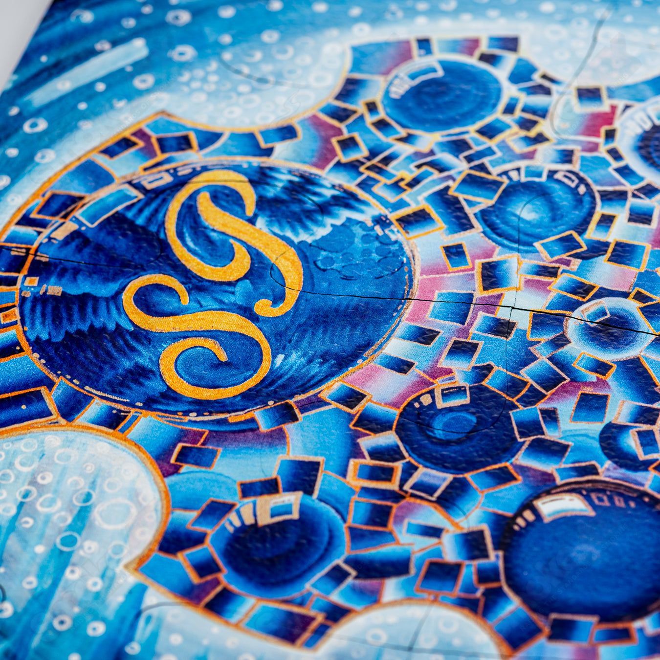 8 - Piece Puzzle Mood Mat Swiss Perc - Smoke ATX